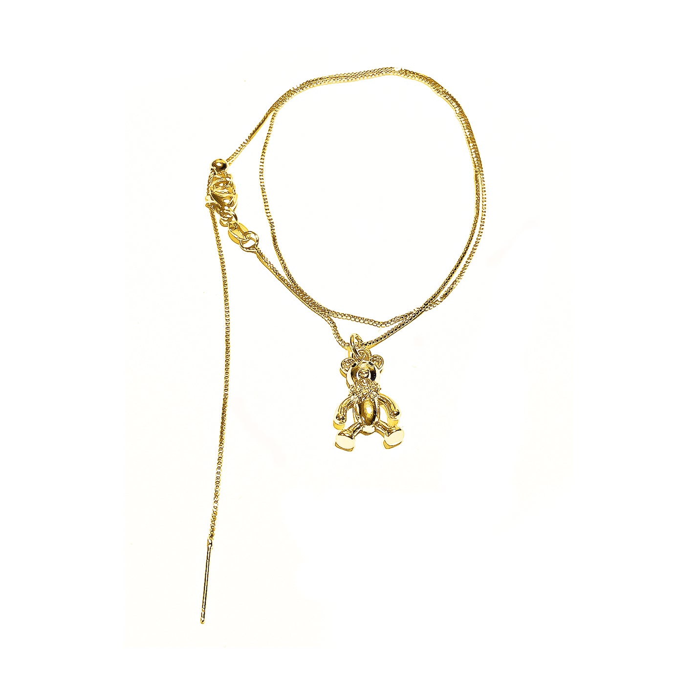 Collar Osito Bañado en Oro (OS30)