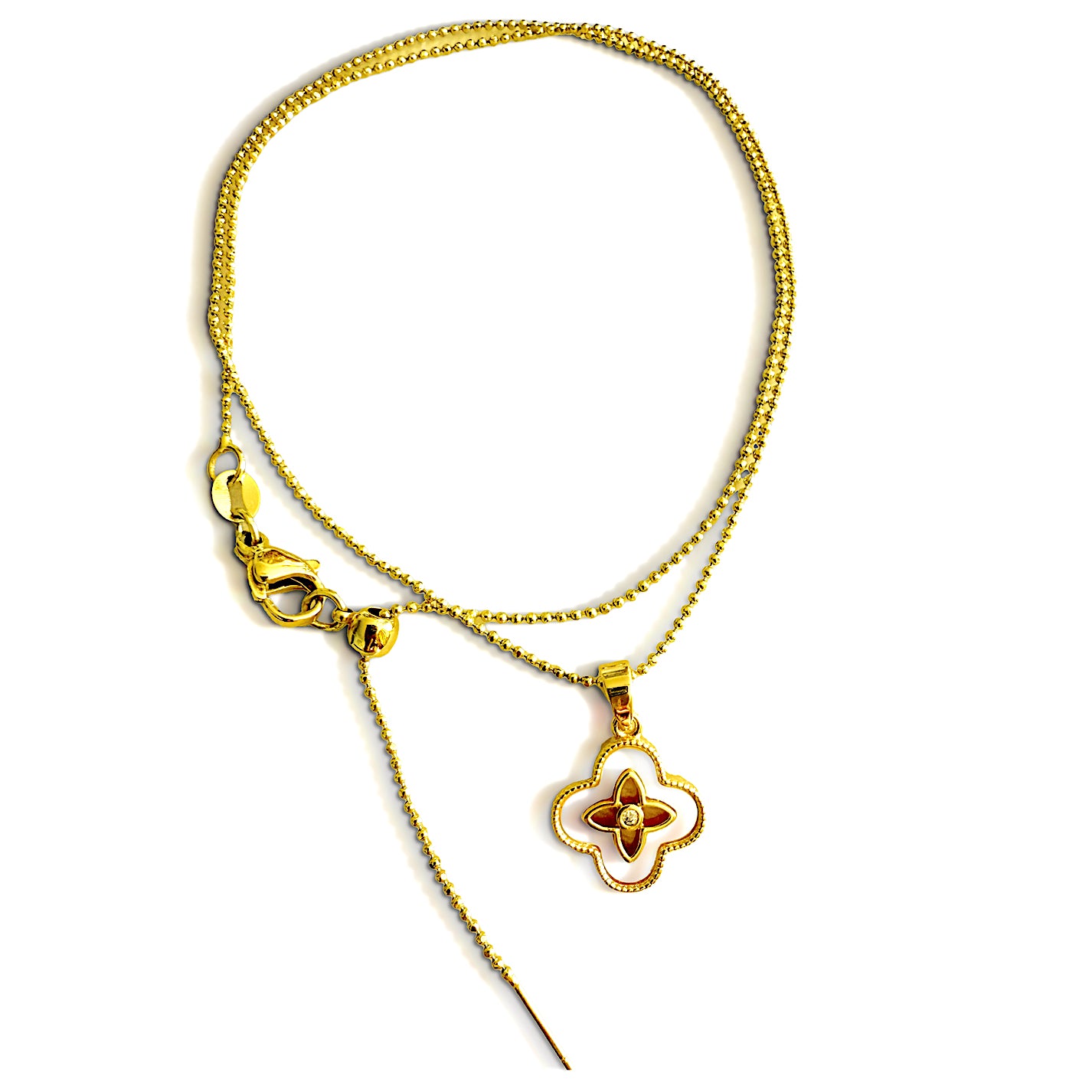 Collar con colgante Van Cleff (EHJCOLVC)