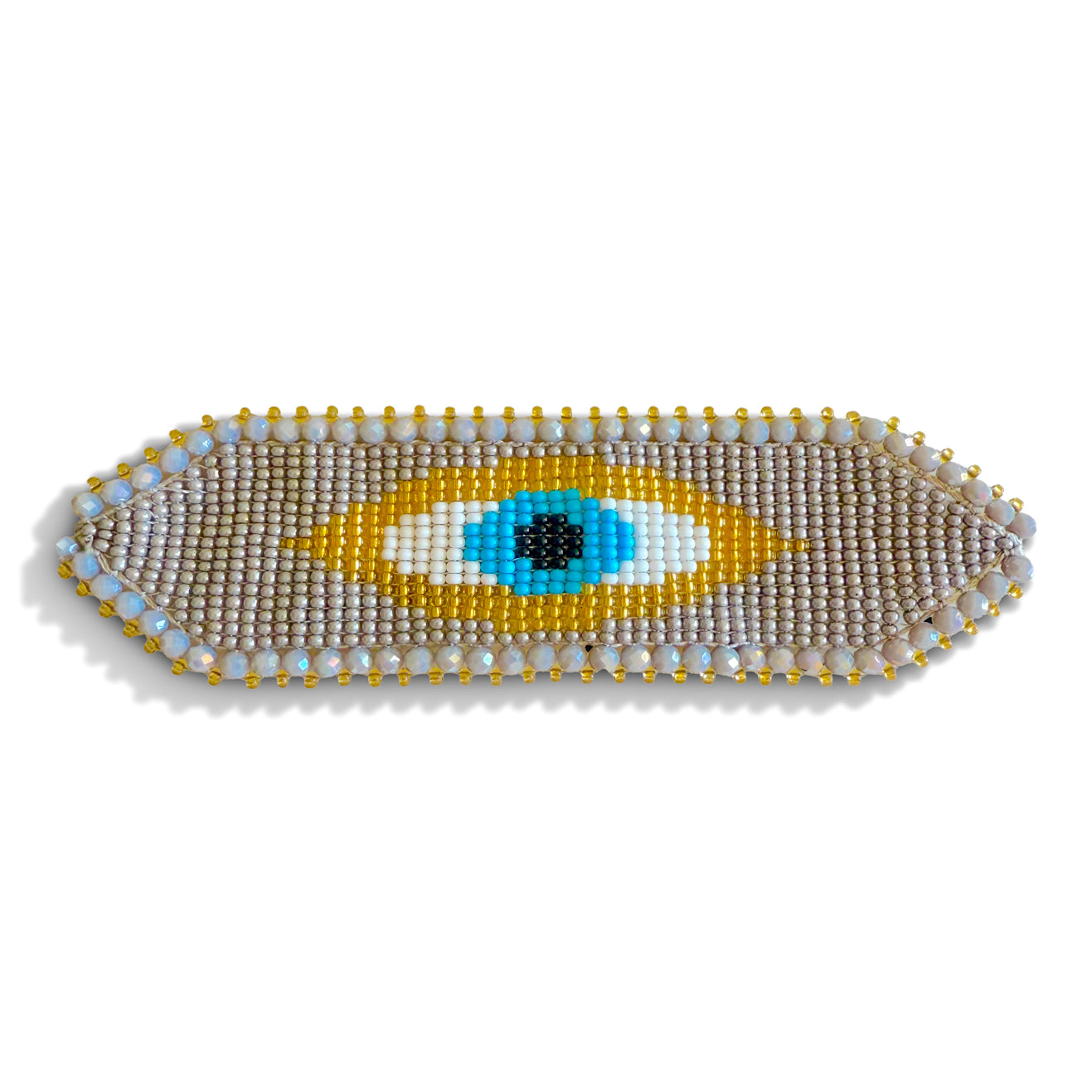 Brazalete de la Suerte con Ojo Turco y Miyuki (EHJBRAOJ)