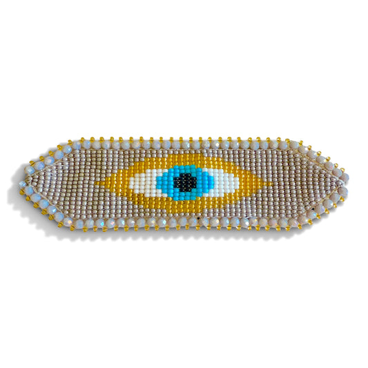 Brazalete de la Suerte con Ojo Turco y Miyuki (EHJBRAOJ)
